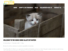 Tablet Screenshot of hkalleycats.com